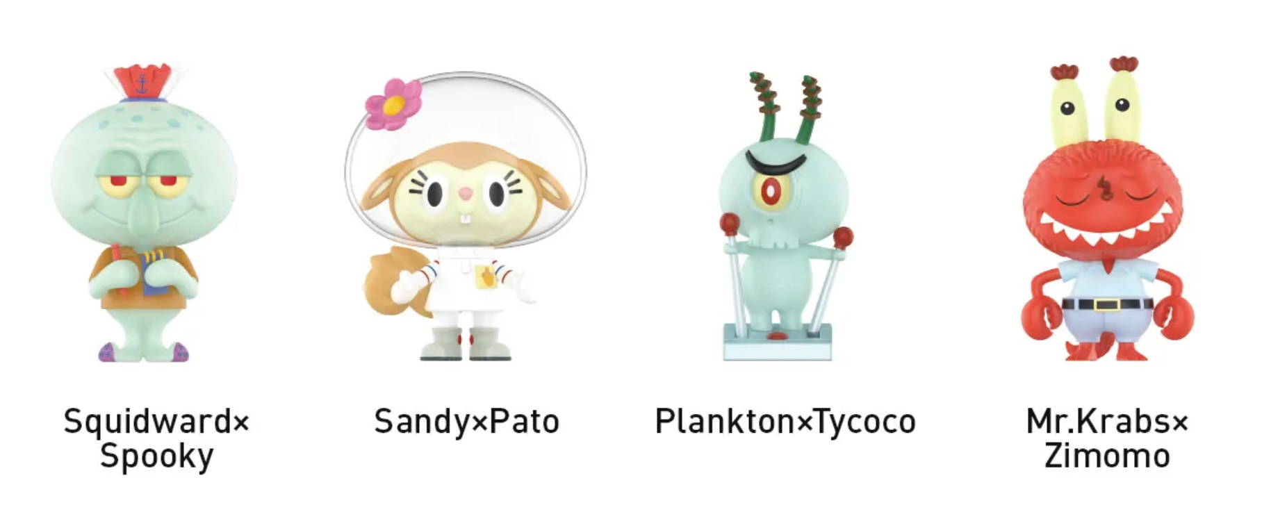 ポップマップ LABUBU THE MONSTERS Pop Mart Labubu The Monsters Spongebob Series Figure Single