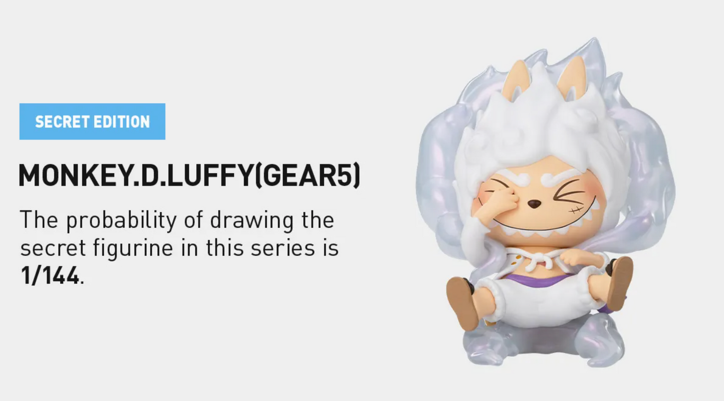 Pop Mart Labubu The Monsters x One Piece Series Single Blind Box