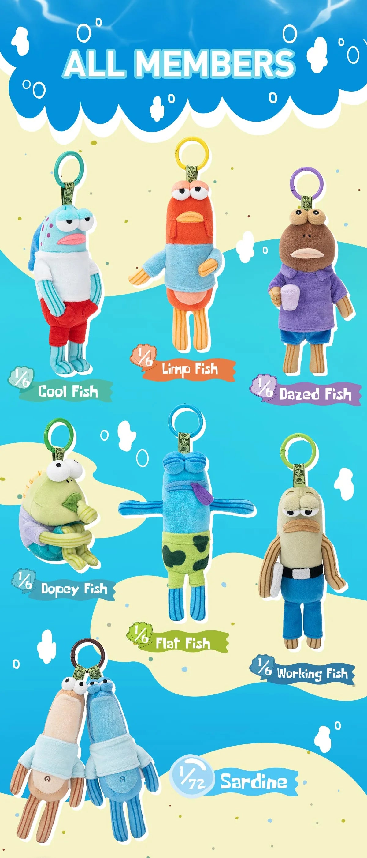 Pop Mart SpongeBob Squarepants Bikini Bottom Buddies Pop Mart SpongeBob Squarepants Bikini Bottom Buddies