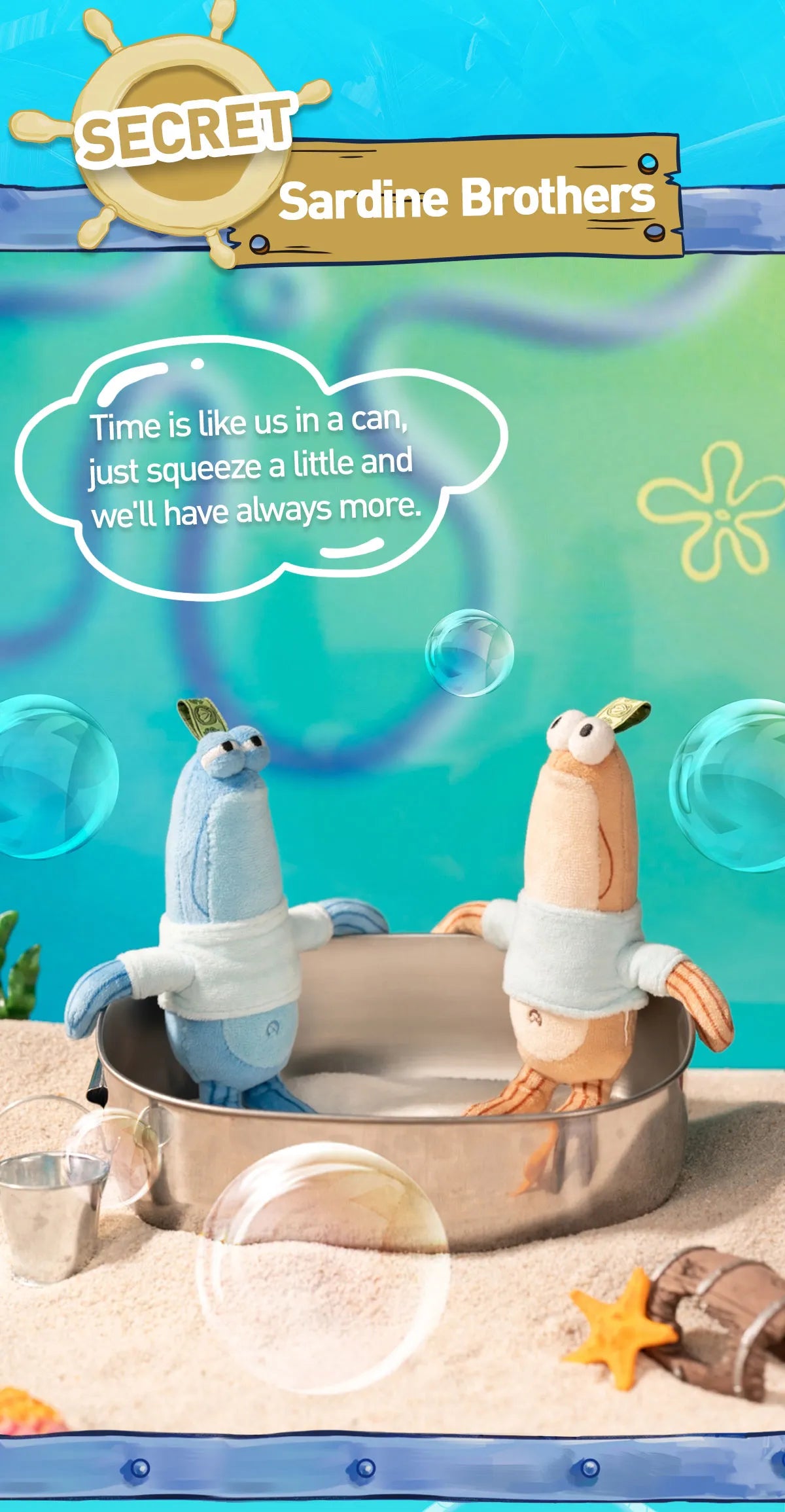 Pop Mart SpongeBob Squarepants Bikini Bottom Buddies