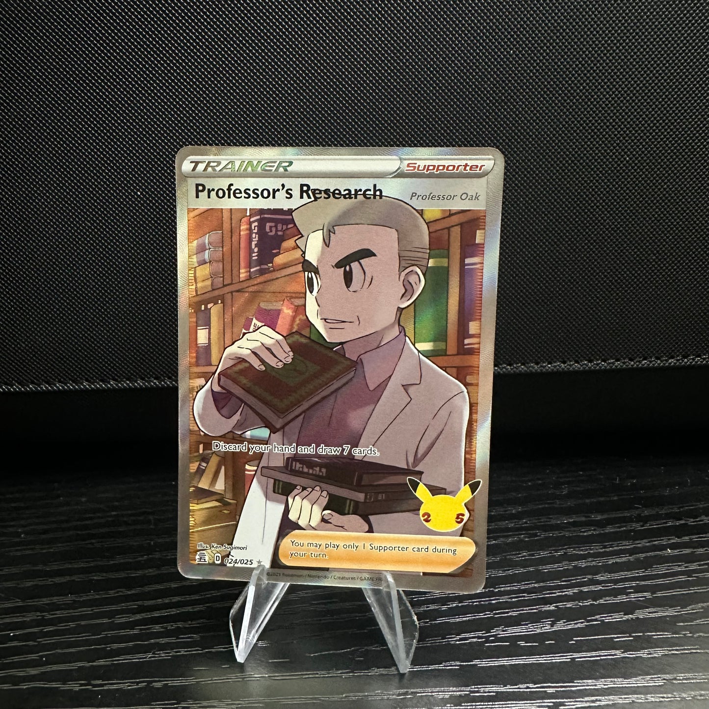 Professor's Research (Full Art) - Celebrations (CLB) (Near Mint)