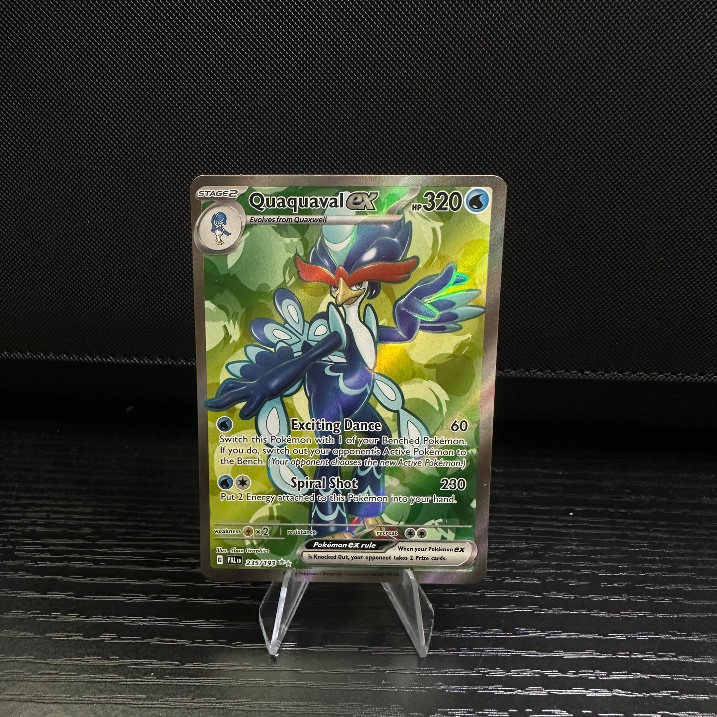 Quaquaval ex - 235/193 - SV02: Paldea Evolved (PAL) (Near Mint)