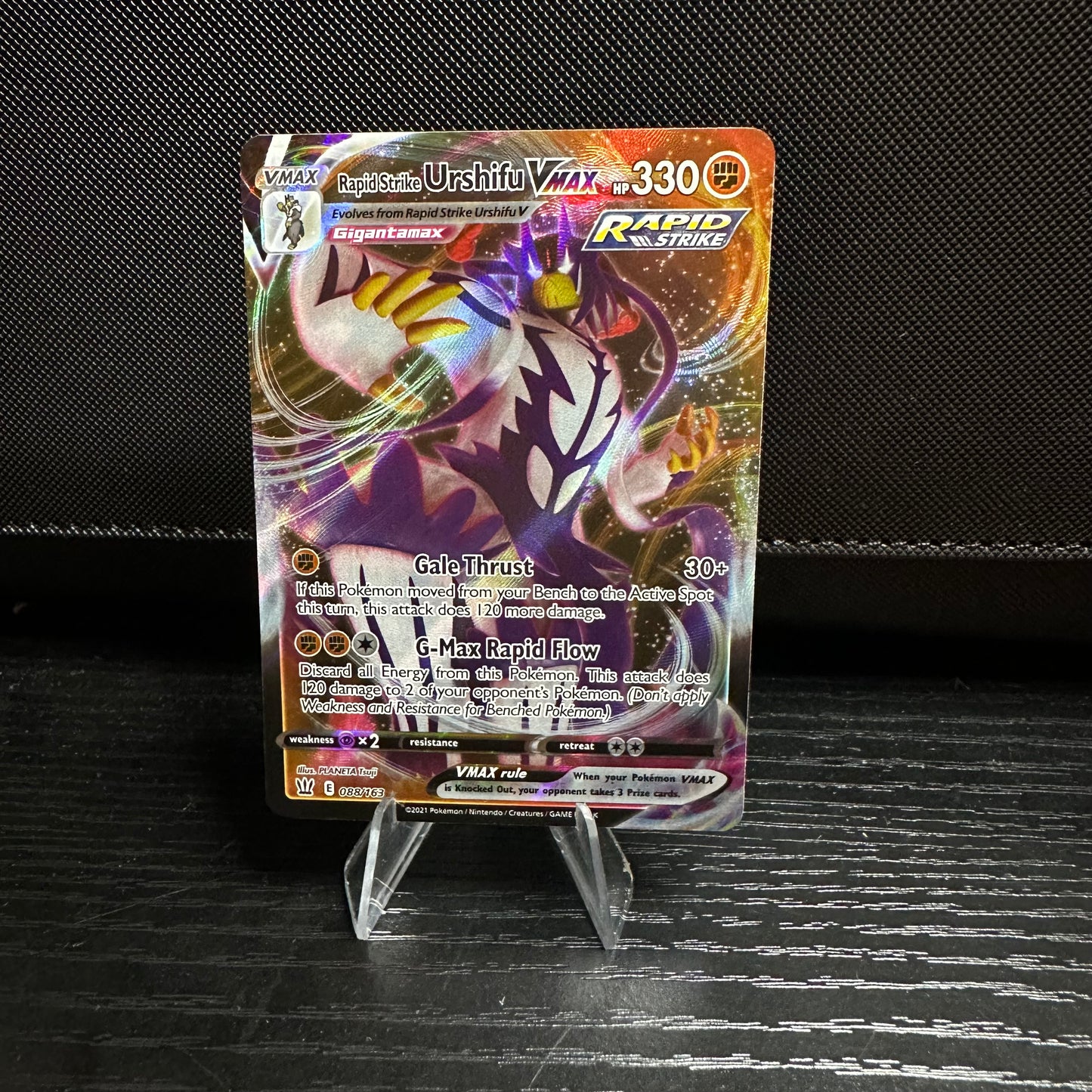 Rapid Strike Urshifu VMAX - SWSH05: Battle Styles (SWSH05) (Lightly Played)