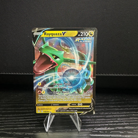 Rayquaza V - SWSH07: Evolving Skies (SWSH07) (Near Mint)