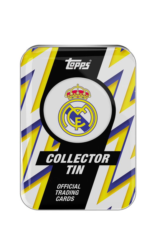 Real Madrid Topps Trading Cards Collector Tin 2025/26