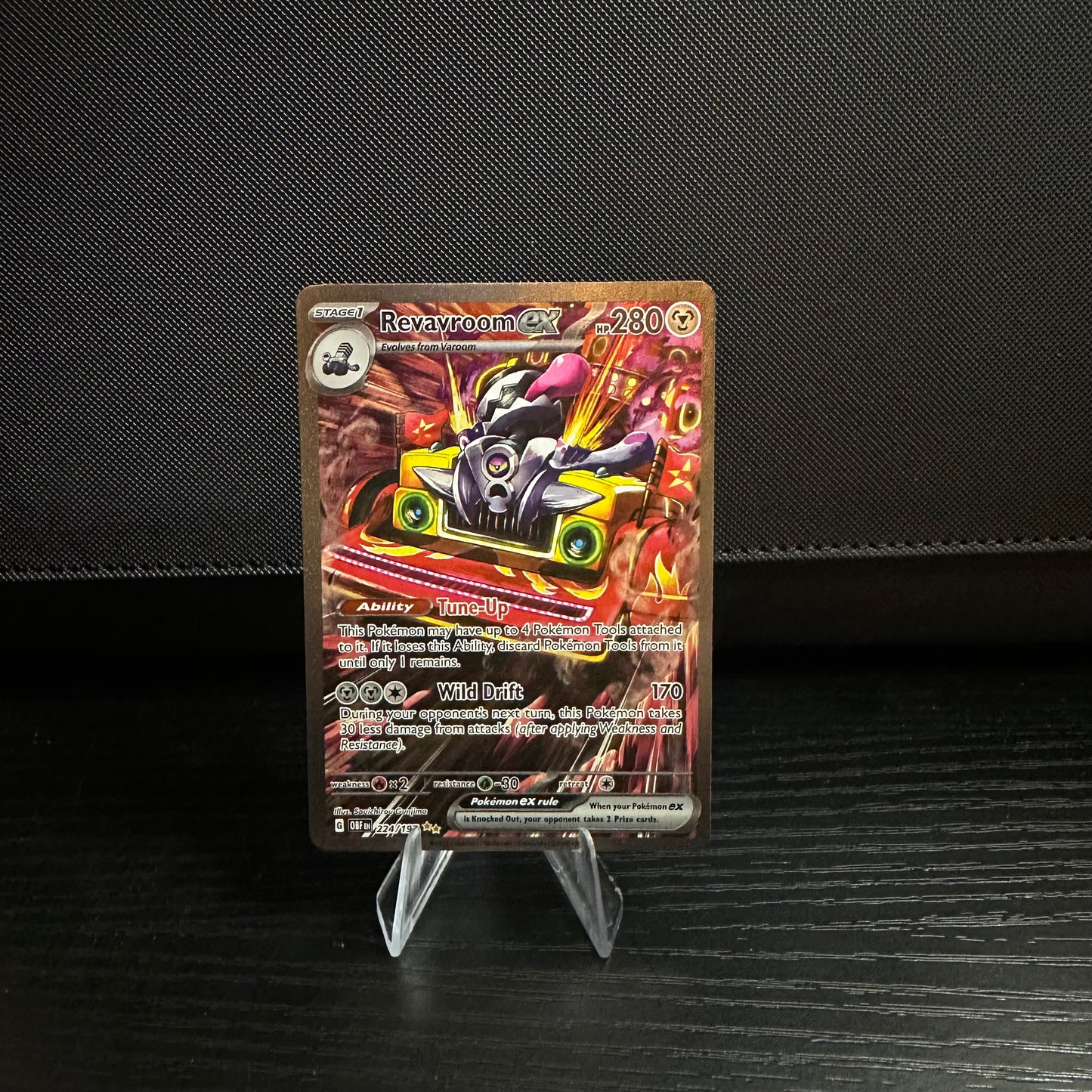 Revavroom ex - 224/197 - SV03: Obsidian Flames (OBF) (Near Mint)