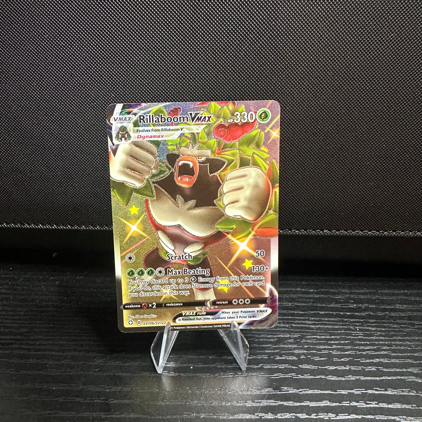 Rillaboom VMAX - Shining Fates: Shiny Vault (SHFSV) (Near mint)