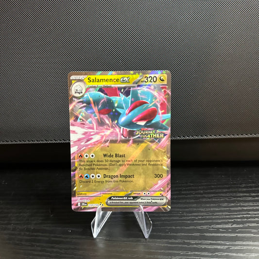 Salamence ex - 114/159 (Journey Together Stamped) (Near Mint)