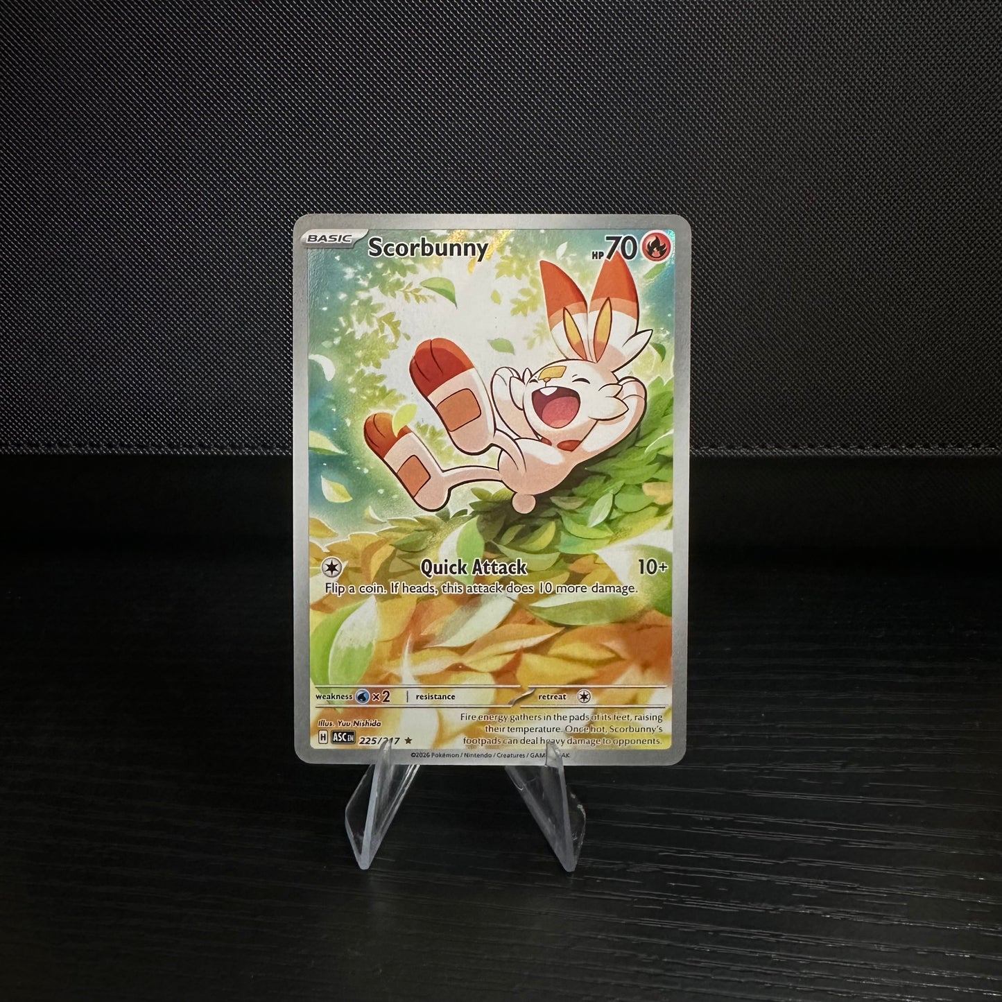 Scorbunny - 225/217 - ME: Ascended Heroes (ASC) (Near Mint)