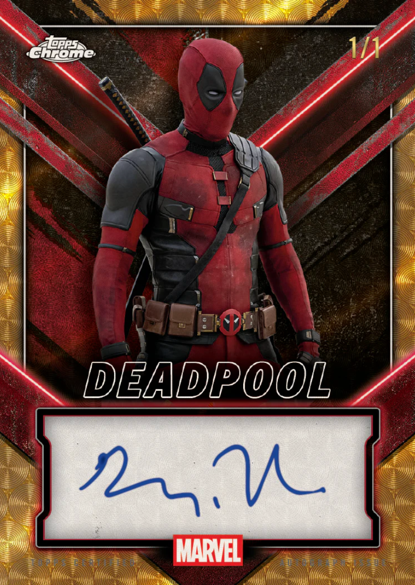 2025 Topps Chrome® Deadpool - Value Box