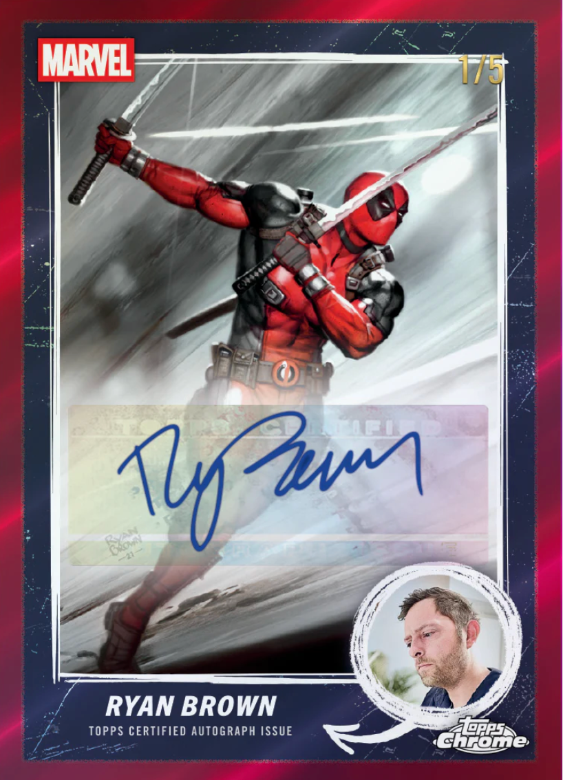 2025 Topps Chrome® Deadpool - Value Box