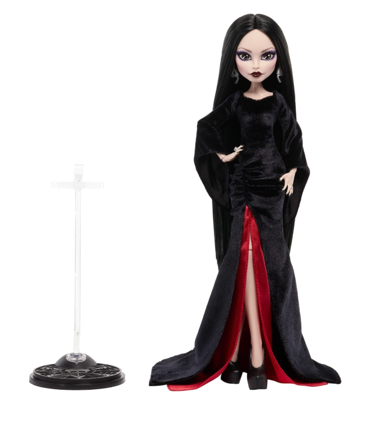 Monster High Wednesday Morticia Addams Skullector Doll