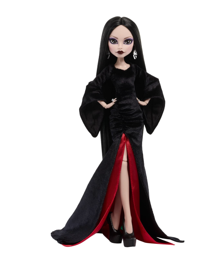 Monster High Wednesday Morticia Addams Skullector Doll