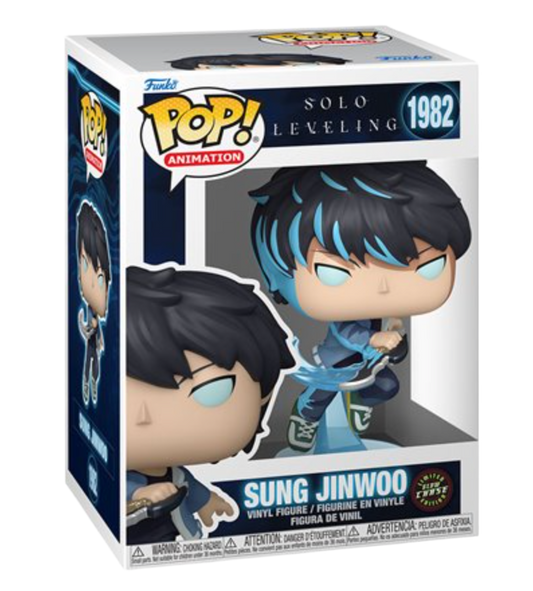 Solo Leveling Sung Jinwoo Funko Pop! Vinyl Figure #1982 Chase
