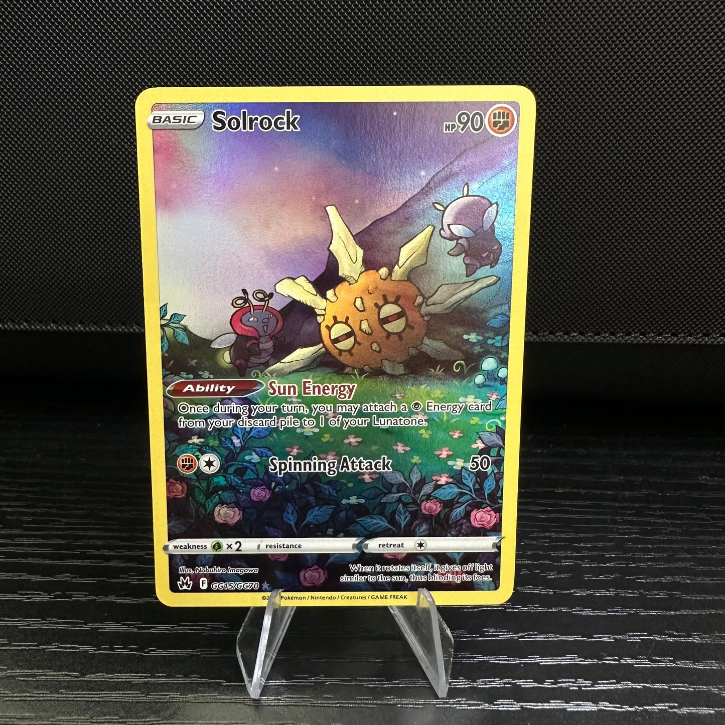 Solrock - Crown Zenith: Galarian Gallery (CRZ:GG) (Near Mint)