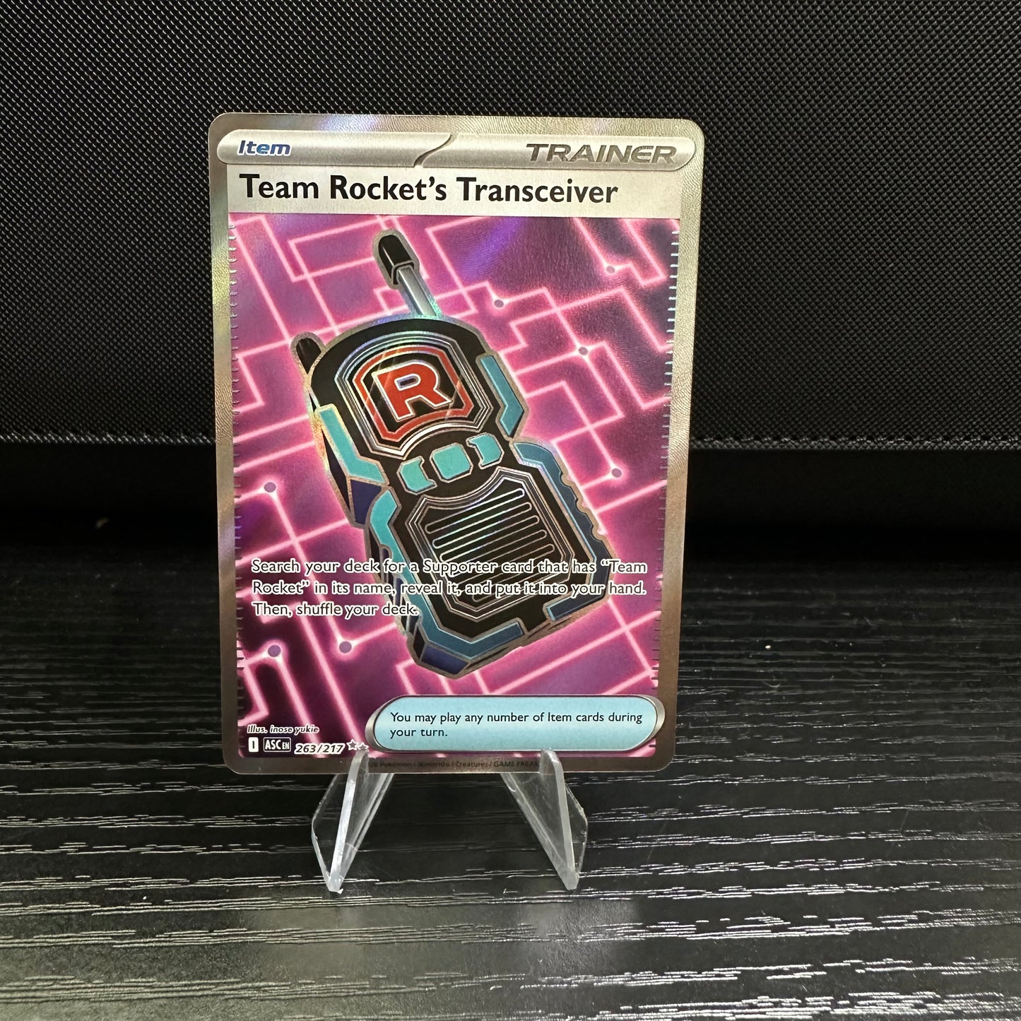 Team Rocket's Transceiver - 263/217 - ME: Ascended Heroes (ASC) (Near Mint)