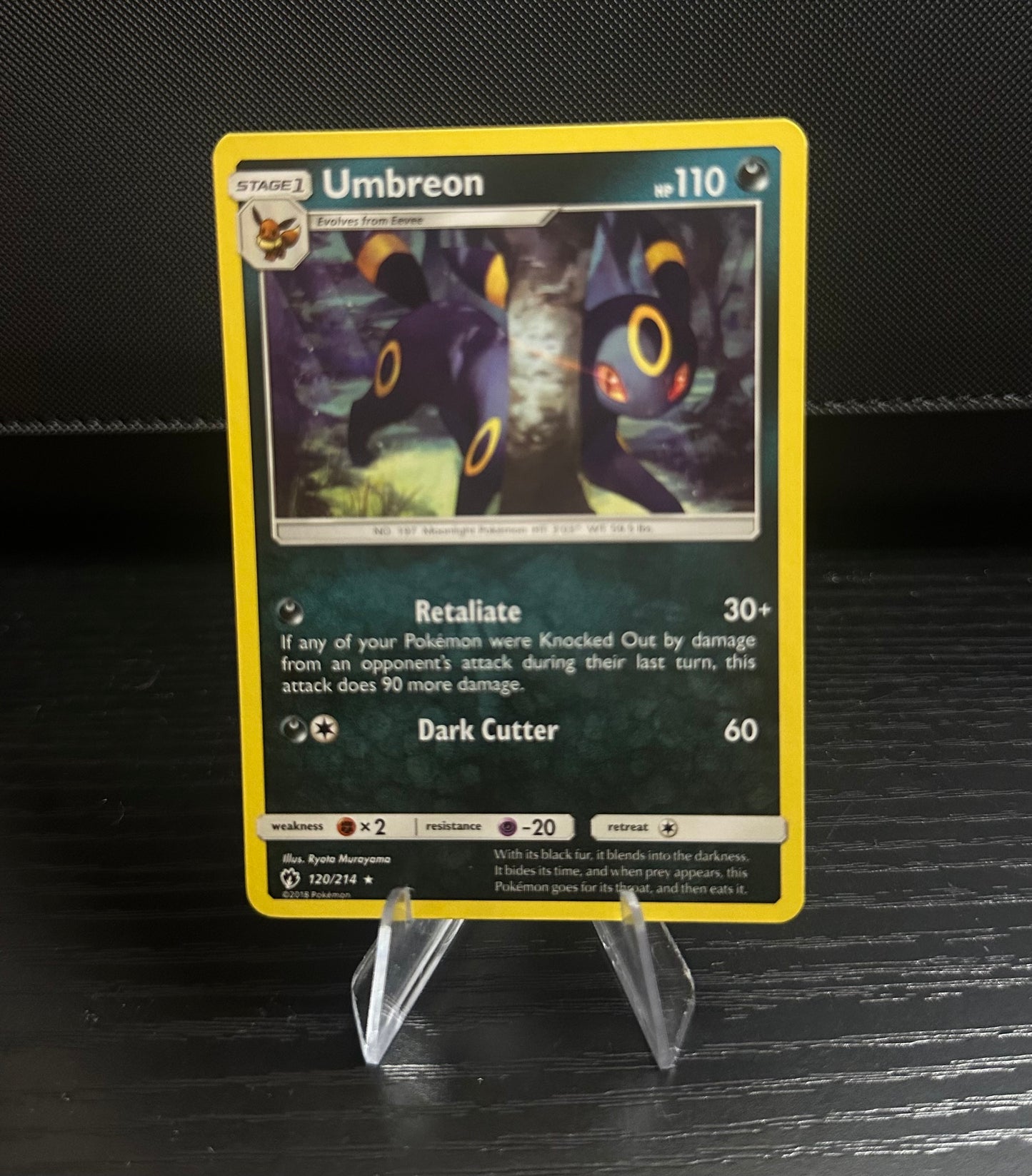 Umbreon - SM - Lost Thunder (SM8) (Near Mint)