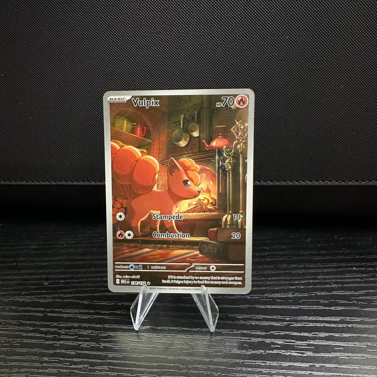 Vulpix - 138/132 - ME01: Mega Evolution (MEG) (Near Mint)