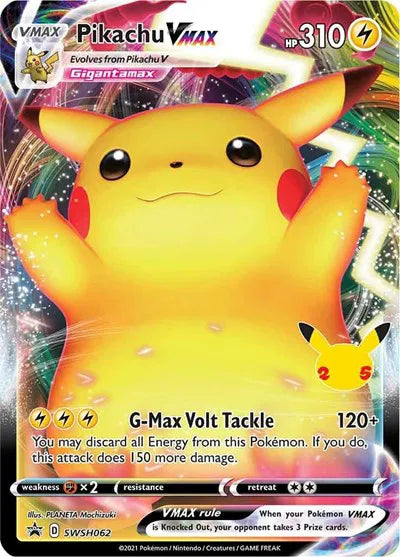 Pikachu VMAX - SWSH062 - Sword & Shield Promo (Near Mint)