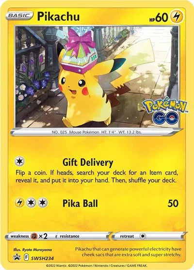 Pikachu - SWSH234 - Sword & Shield Promo (Near Mint)