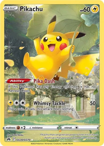 Pikachu - GG30/GG70 - Crown Zenith: Galarian Gallery (Near Mint)