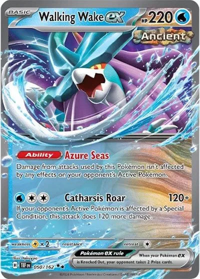 Walking Wake ex - 050/162 - Temporal Forces (Near Mint)