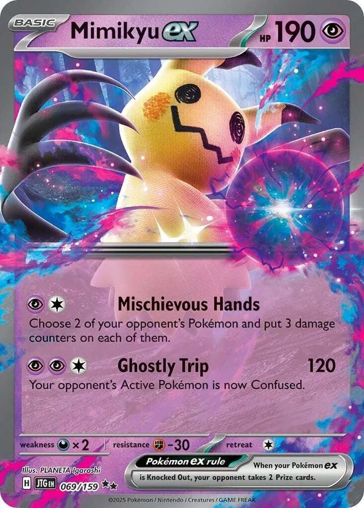 Mimikyu ex - 069/159 - Journey Together (Near Mint)