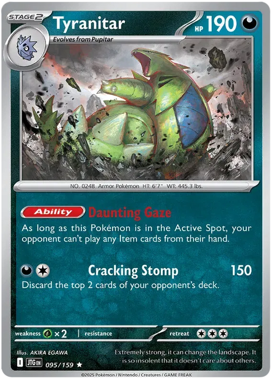 Tyranitar - 095/159 - Journey Together (Near Mint)