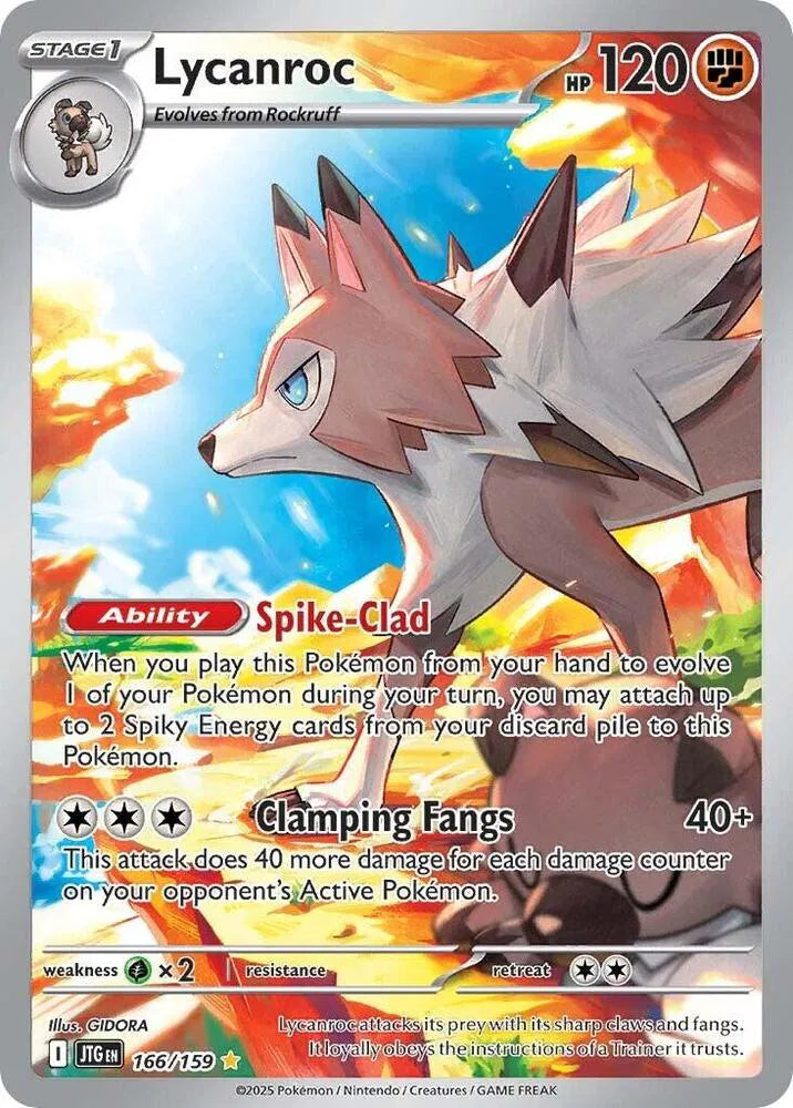 Lycanroc - 166/159 - Journey Together (Near Mint)
