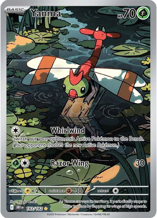 Yanma - 183/182 - Destined Rivals (Near Mint)