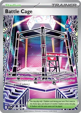 Battle Cage - 116/094 - Phantasmal Flames (Near Mint)
