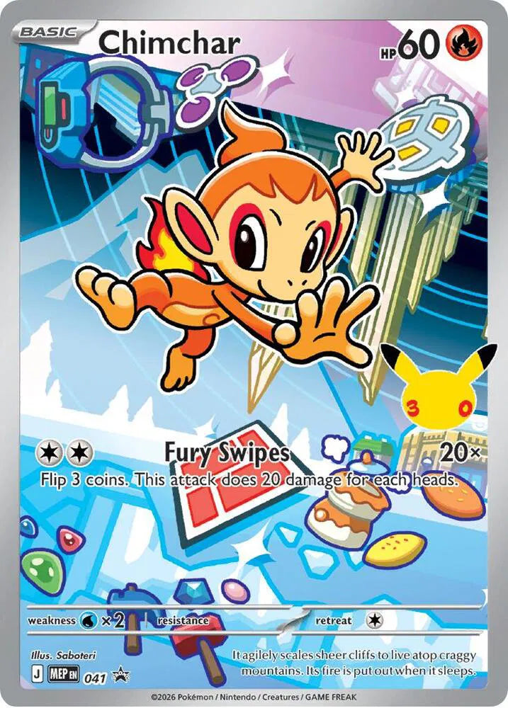 Chimchar - 041 - Mega Evolution Promos (Near Mint)